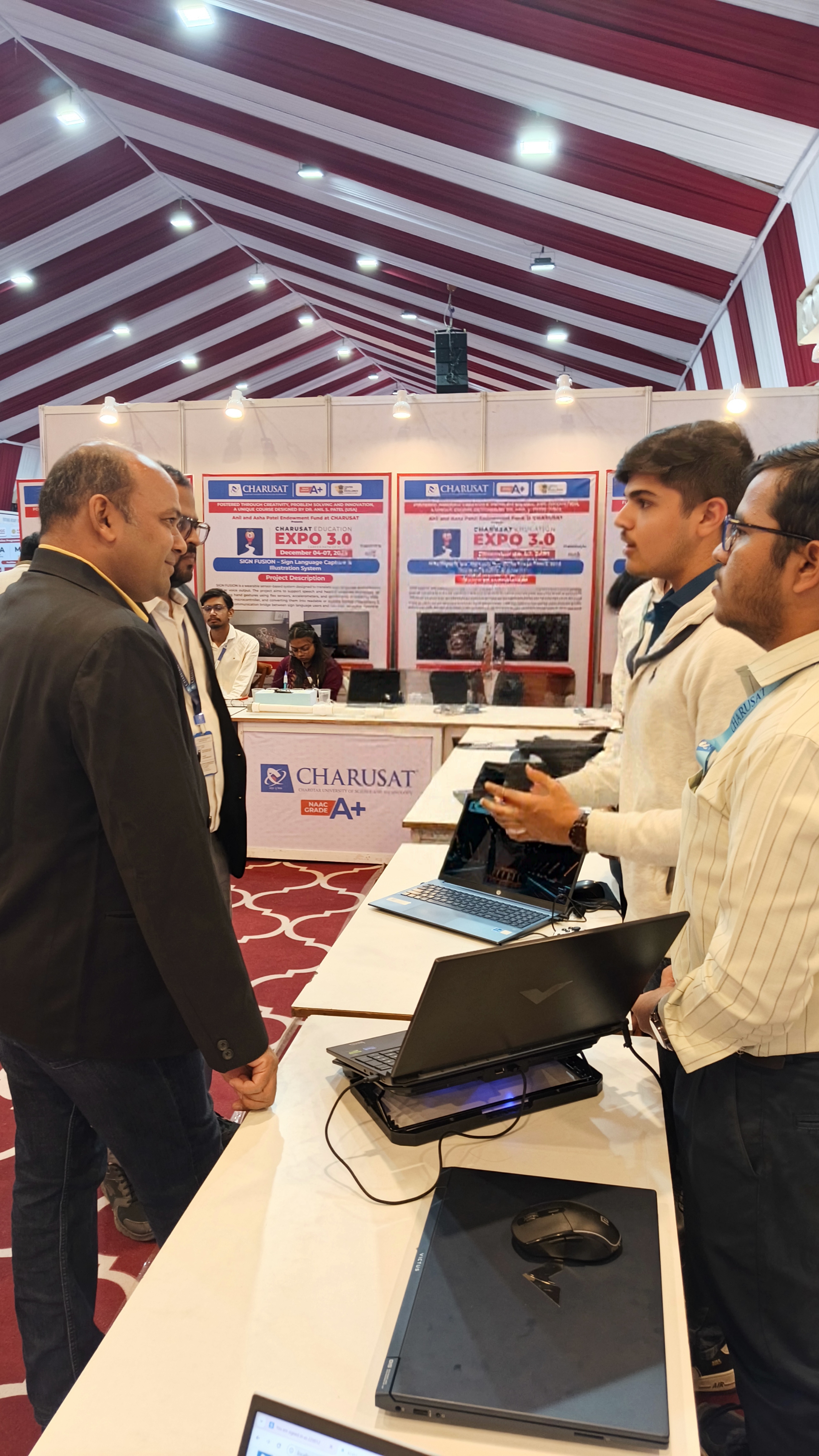 Team celebration moment