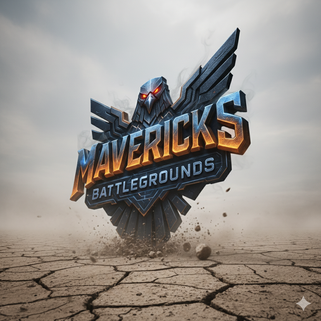 Mavericks Battlegrounds Cinematic Logo - Epic Multiplayer Game by Best Developer Dharmik Gohil