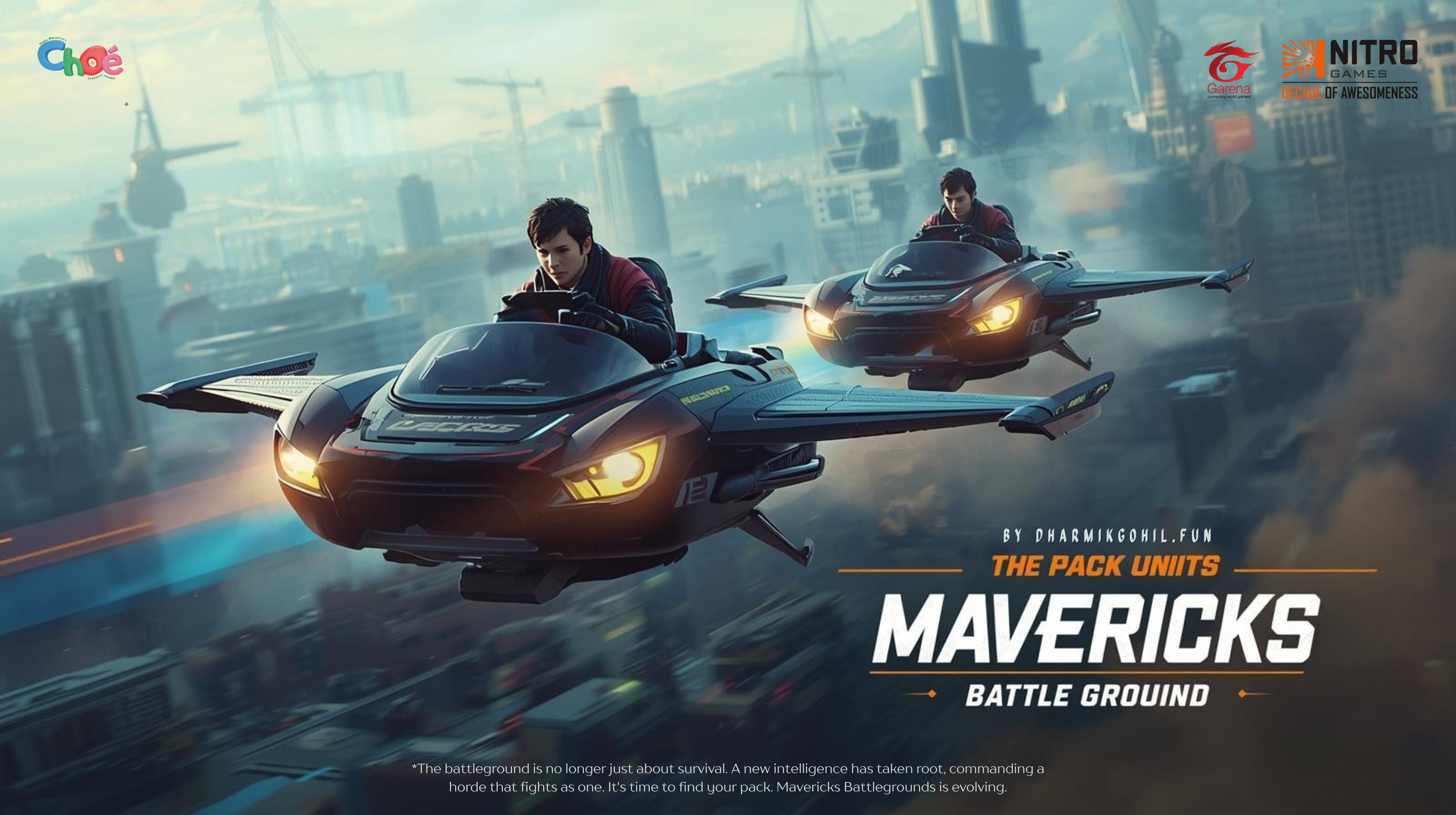 Mavericks Battleground aerial combat vehicle - prototype 1 (5v5 tactical gameplay)